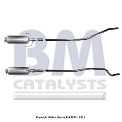 BM CATALYSTS bm11019p -  Сажевый / частичный фильтр, система выхлопа ОГ